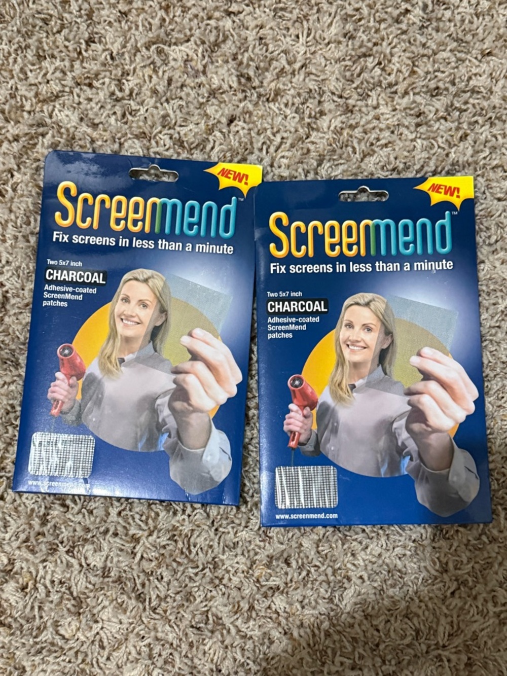 NEW ScreenMend window/door screen repair patch kit